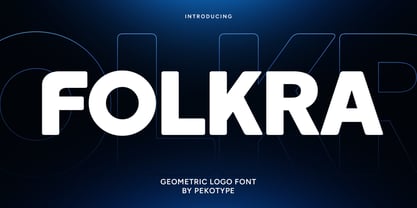 Folkra Font Poster 1