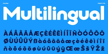 Folkra Font Poster 4