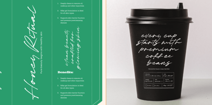 Brooks Kellany Font Poster 5