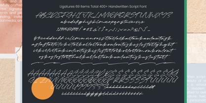 Brooks Kellany Font Poster 10