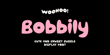 Bobbily Font Poster 1