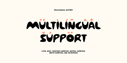 Bobbily Font Poster 8