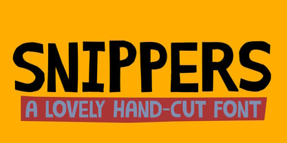 Snippers Pro Font Poster 1