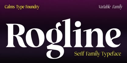 Rogline Font Poster 1