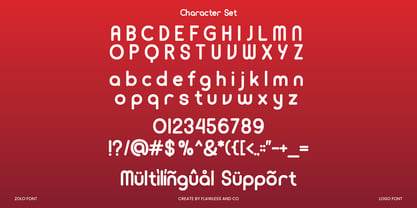 Zolo Font Poster 9