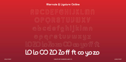 Zolo Font Poster 10