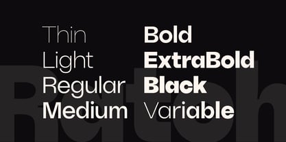 Ratch Font Poster 3