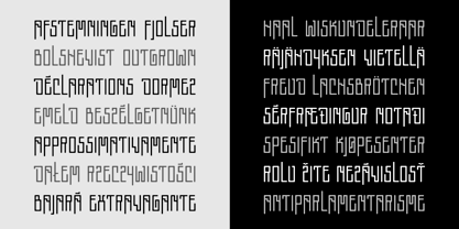 Chinoise Font Poster 7