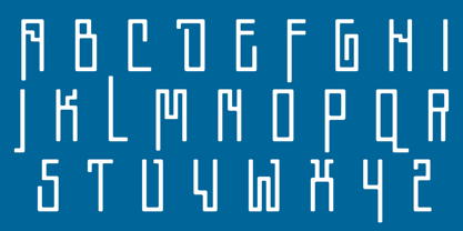 Chinoise Font Poster 2