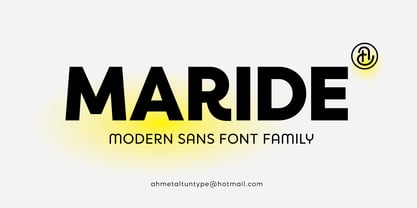 Maride Font Poster 1