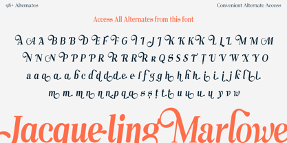 Norche Font Poster 7