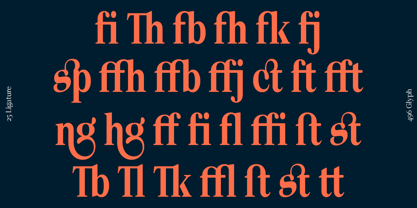 Norche Font Poster 6