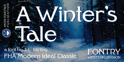 FHA Modernized Ideal Classic Font Poster 2