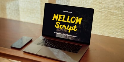 Mellow Script Font Poster 8