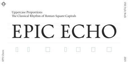 APN Chora Font Poster 12