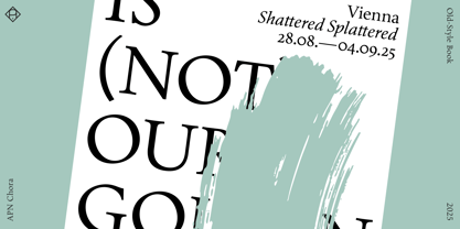 APN Chora Font Poster 8