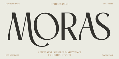 Moras Font Poster 1
