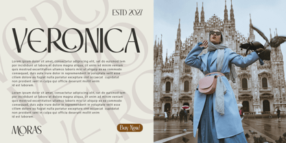 Moras Font Poster 3