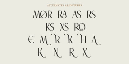 Moras Font Poster 12