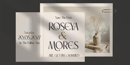 Moras Font Poster 5