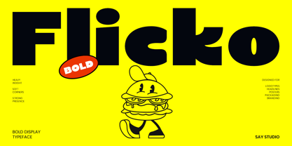 Flicko Font Poster 1