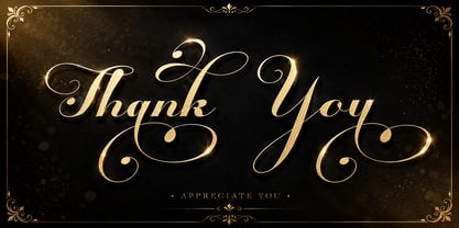 The Calligraphy Font Poster 6
