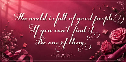 The Calligraphy Font Poster 3