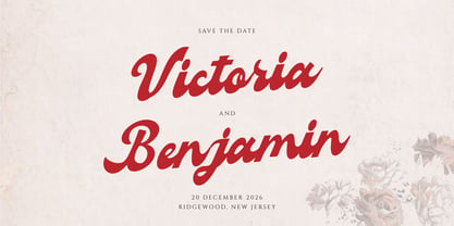 Signage Heritage Font Poster 3