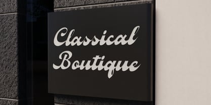 Signage Heritage Font Poster 9