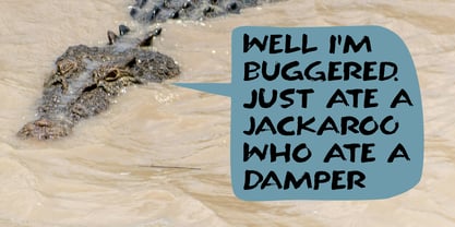 Outback Damper Pro Font Poster 3