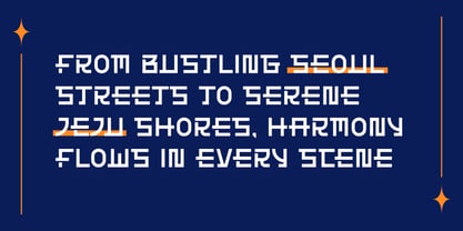 Buseo Font Poster 4