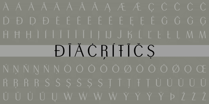 Trio CT Font Poster 10