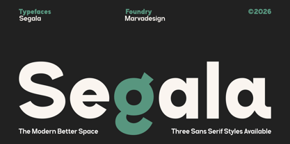 Segala Font Poster 1