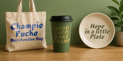 Champio Pucho Font Poster 2