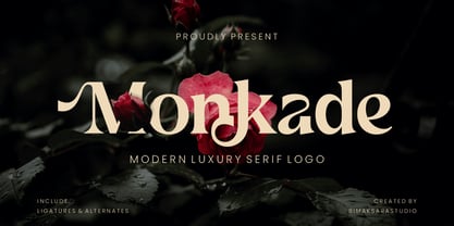 Monkade Font Poster 1