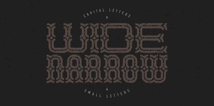 Deeply Rusted Font Poster 3