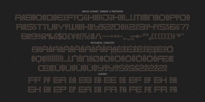 Deeply Rusted Font Poster 6