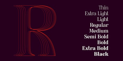 Anria Font Poster 2