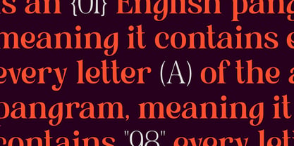 Anria Font Poster 7