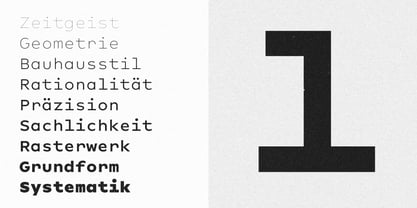 Neurath Mono Font Poster 13