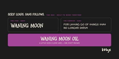 Mix Witchmark Font Poster 7