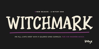 Mix Witchmark Font Poster 1
