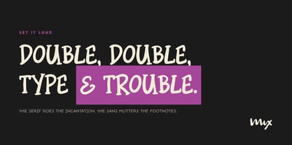 Mix Witchmark Font Poster 6