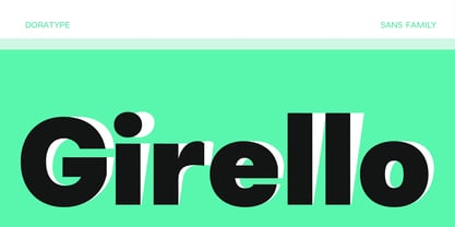 Girello Font Poster 1