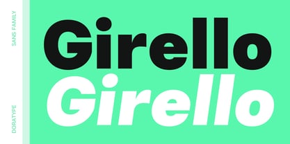 Girello Font Poster 11