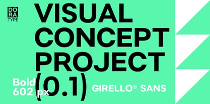 Girello Font Poster 3