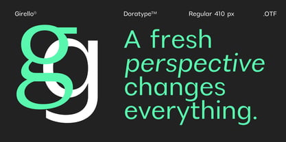 Girello Font Poster 6