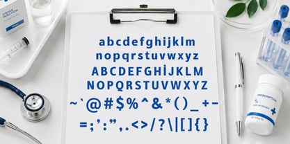 Prescripto Font Poster 2