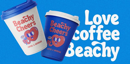 Grilled Beachy Font Poster 5