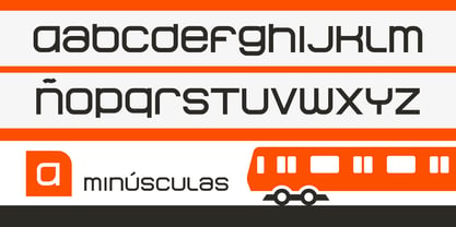 Tipo Metro CDMX Font Poster 2